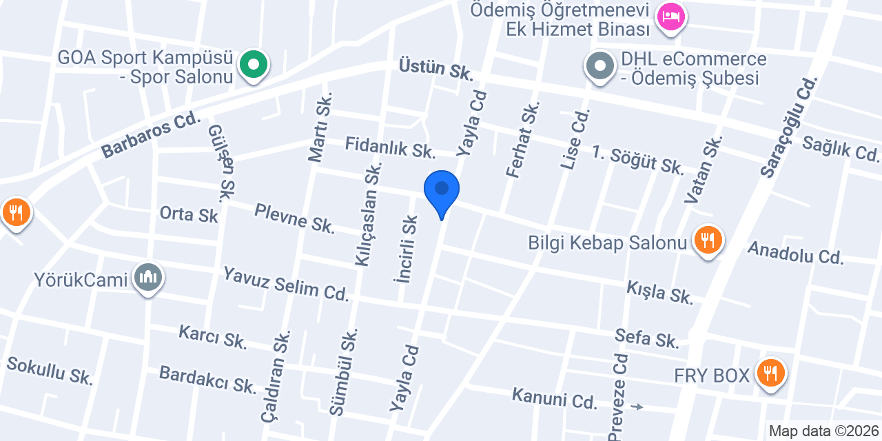 Nokta1avmödemiş konumu