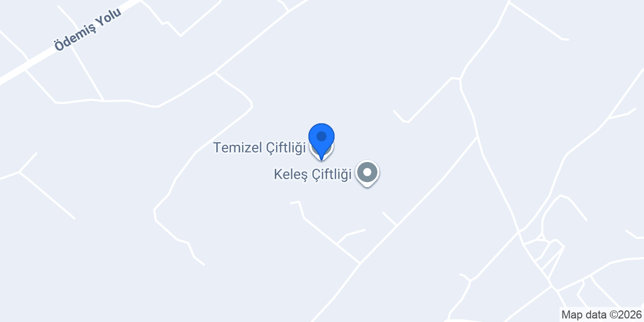 Temizel Çiftliği konumu