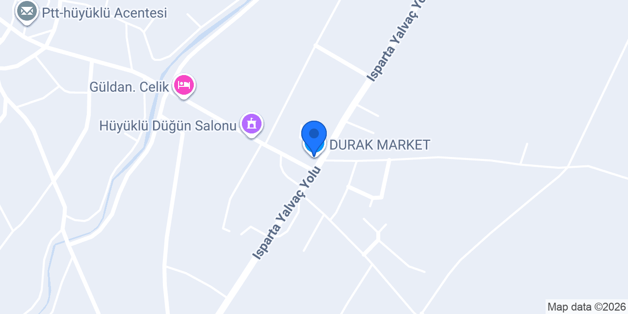 DURAK MARKET konumu