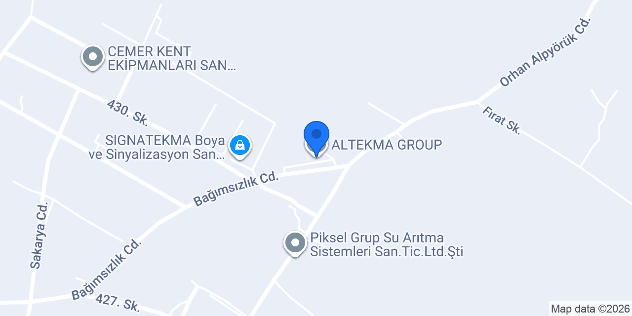 ALTEKMA GROUP konumu