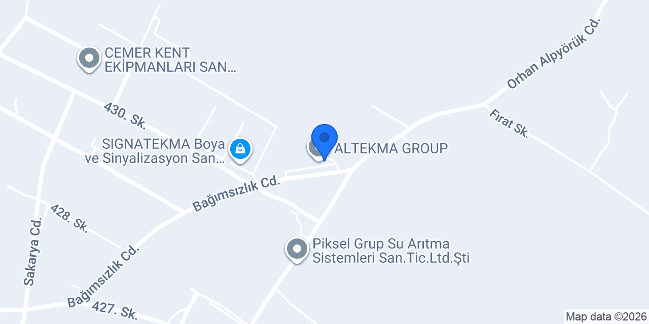 Boyamak Trafik İşaretleri konumu