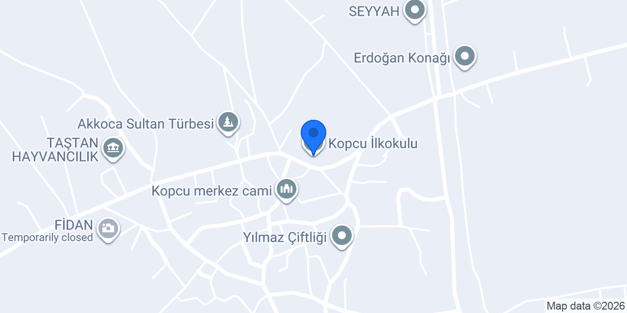 Kopcu İlkokulu konumu