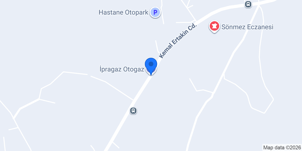 İpragaz Otogaz konumu