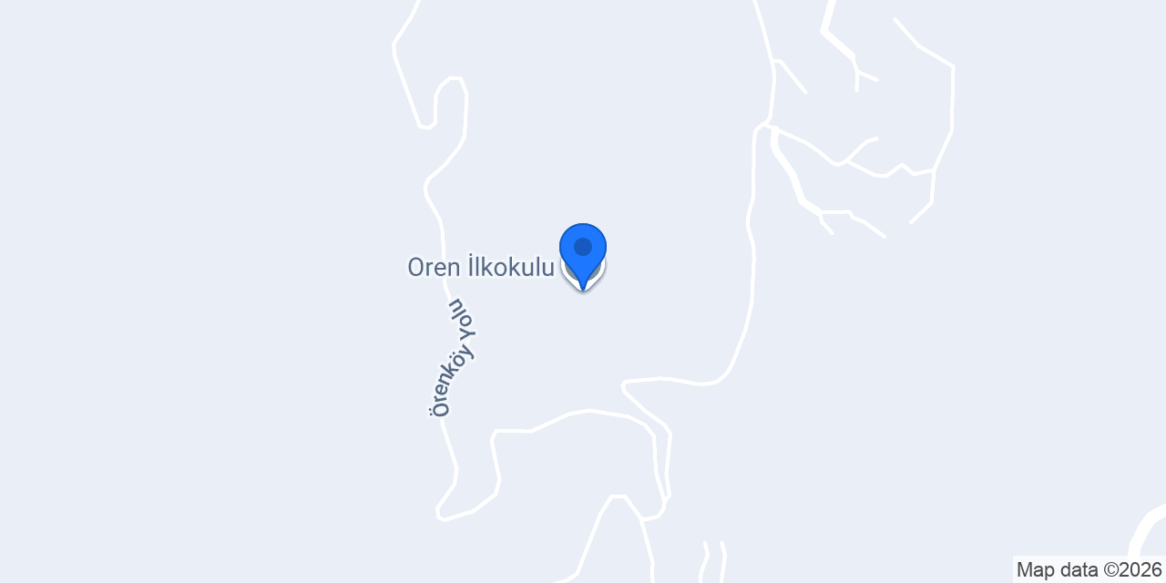 Oren İlkokulu konumu