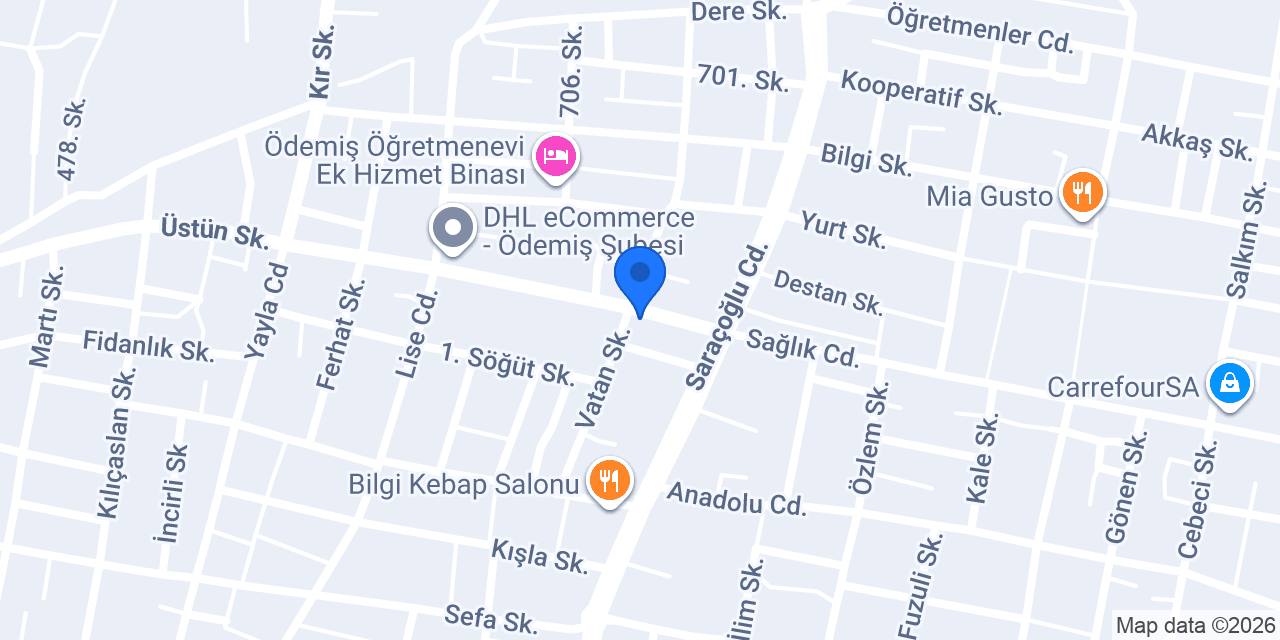 UMT PİDE SALONU konumu
