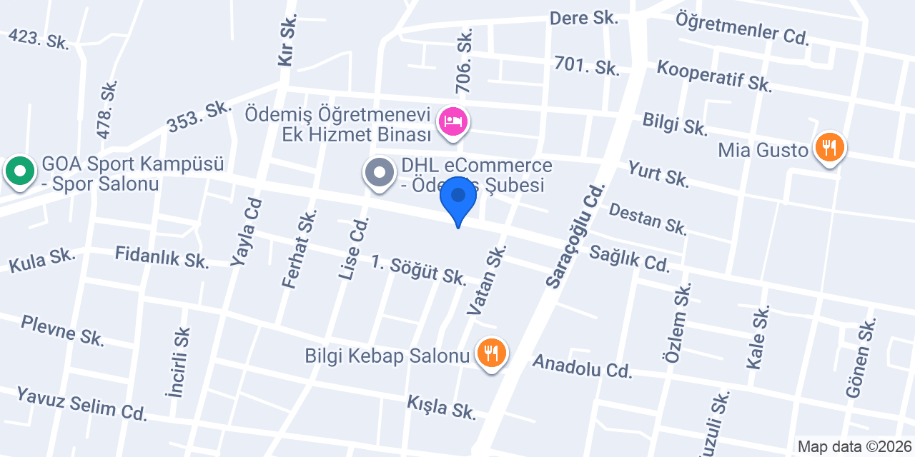 ÖZKOÇ ECZANESİ konumu