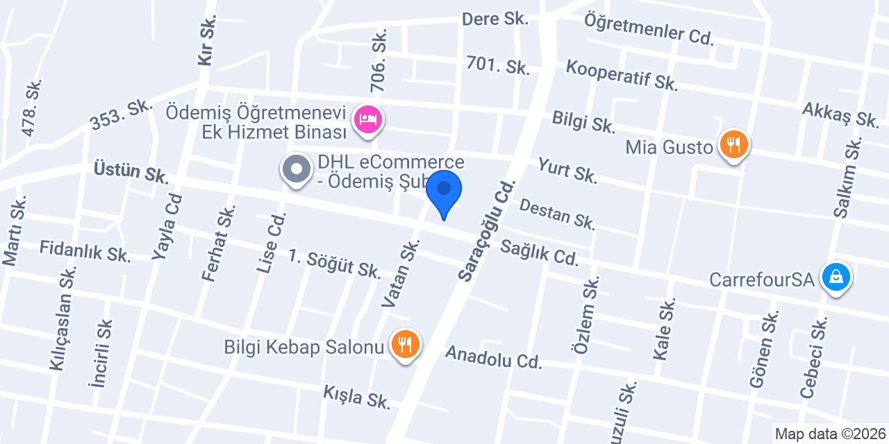 ELA'M Erkek Kuaförü konumu