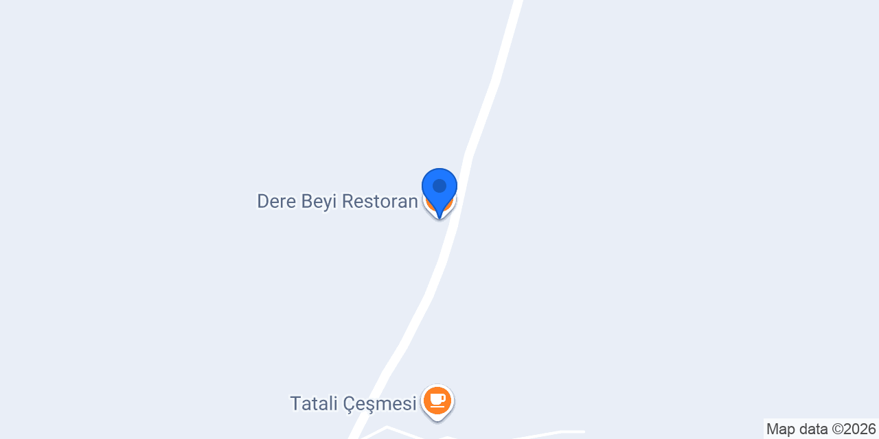 Dere Beyi Restoran konumu