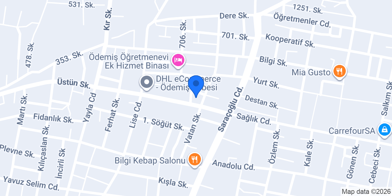 EGE GARDEN konumu