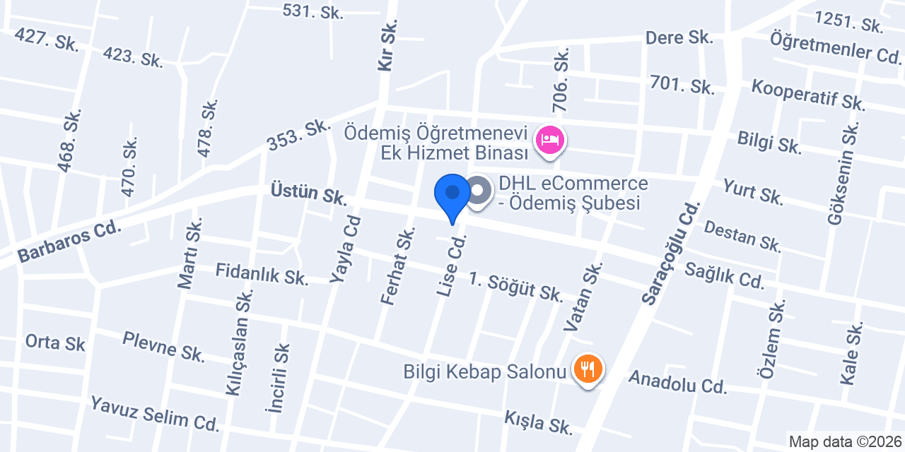 EGE ECZANESİ konumu