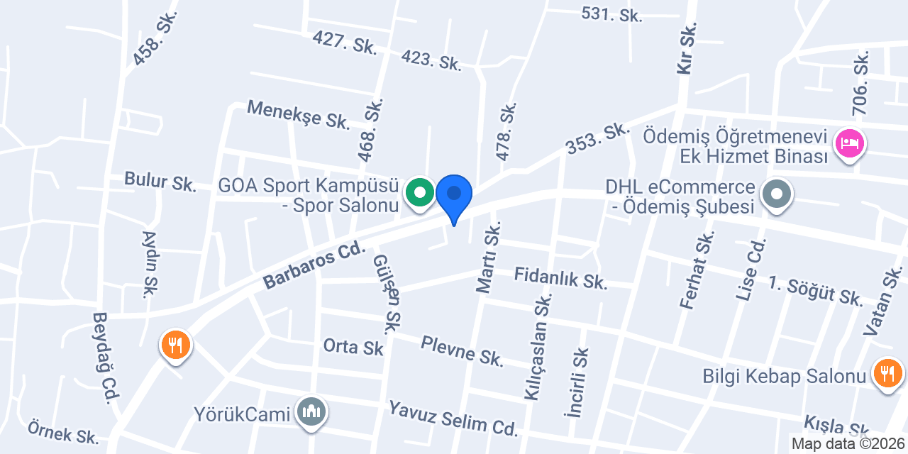 AGORA SU ÖDEMİŞ konumu