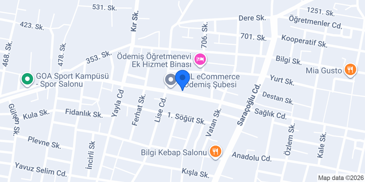 Menteşe Market konumu