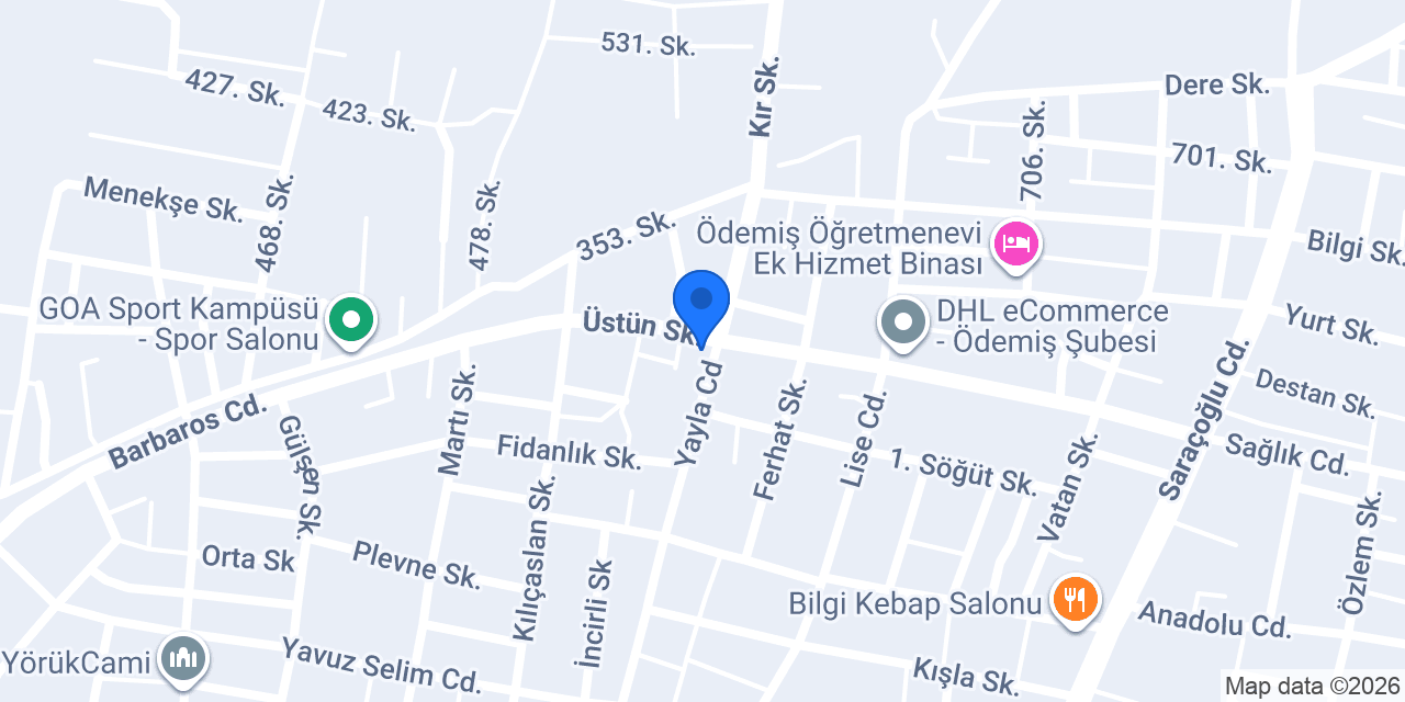 Deniz Meze Evi şarküteri konumu