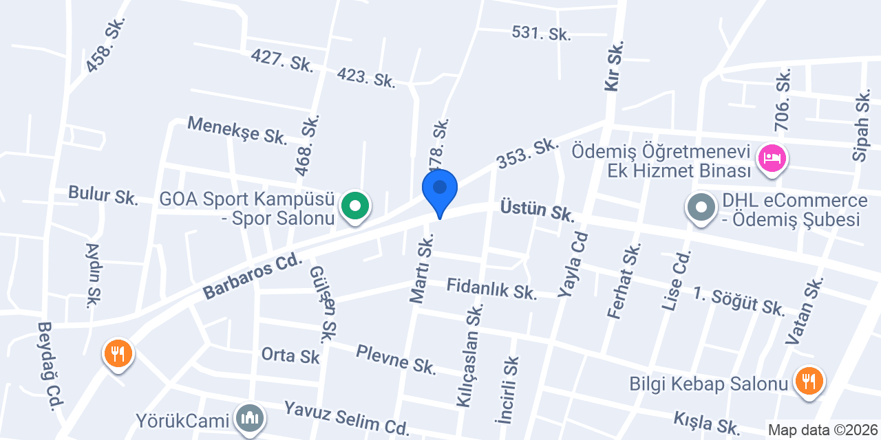 Hüseyin Usta Pide Salonu konumu