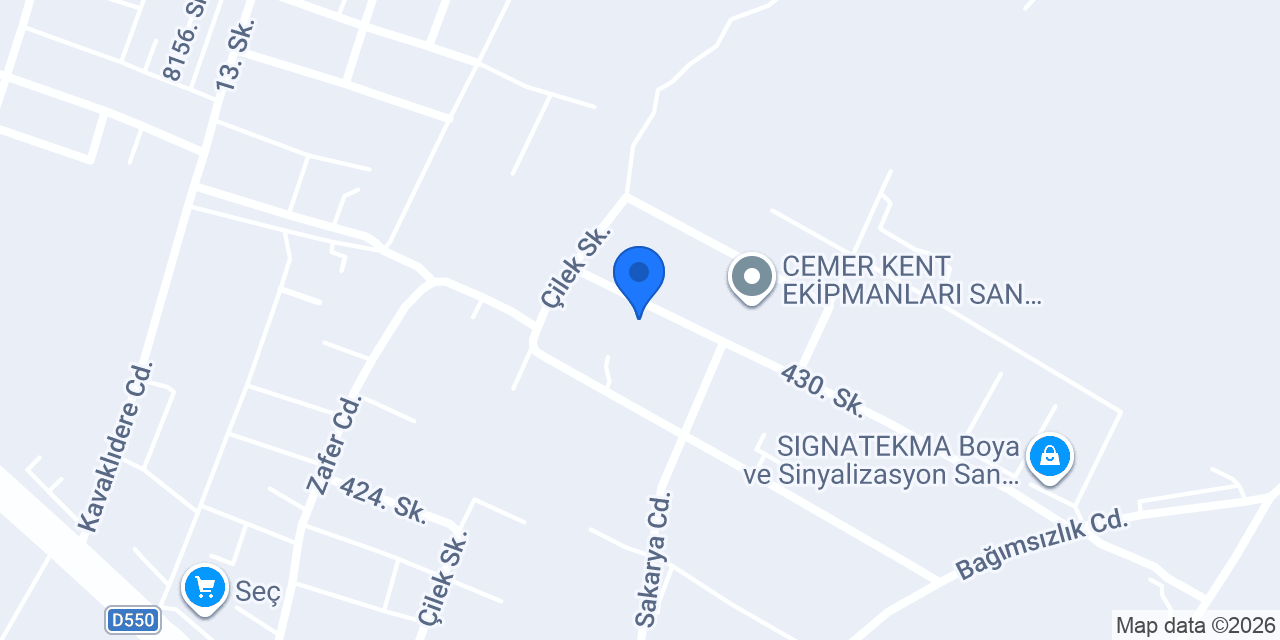 Clean energy Su Arıtma Sistemleri konumu