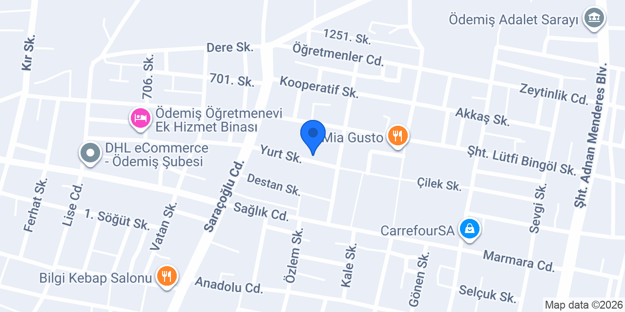 Sönmez Mobilya Döşeme konumu