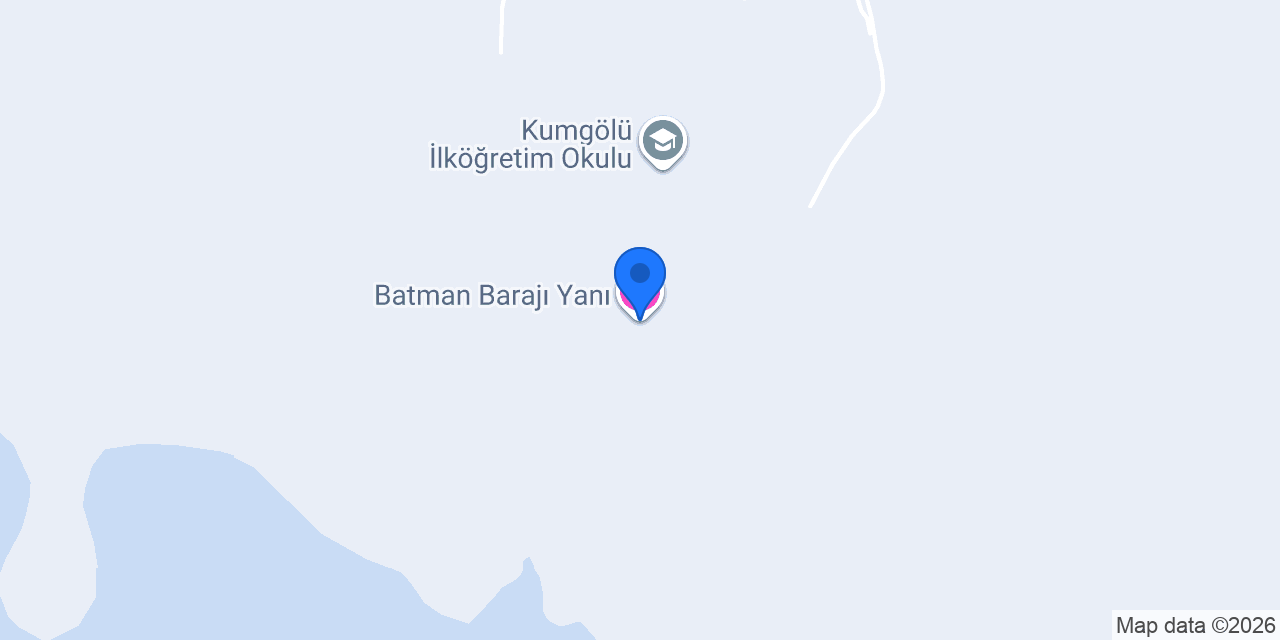 Batman Barajı Yanı konumu