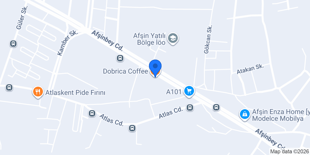 Dobrica Coffee konumu