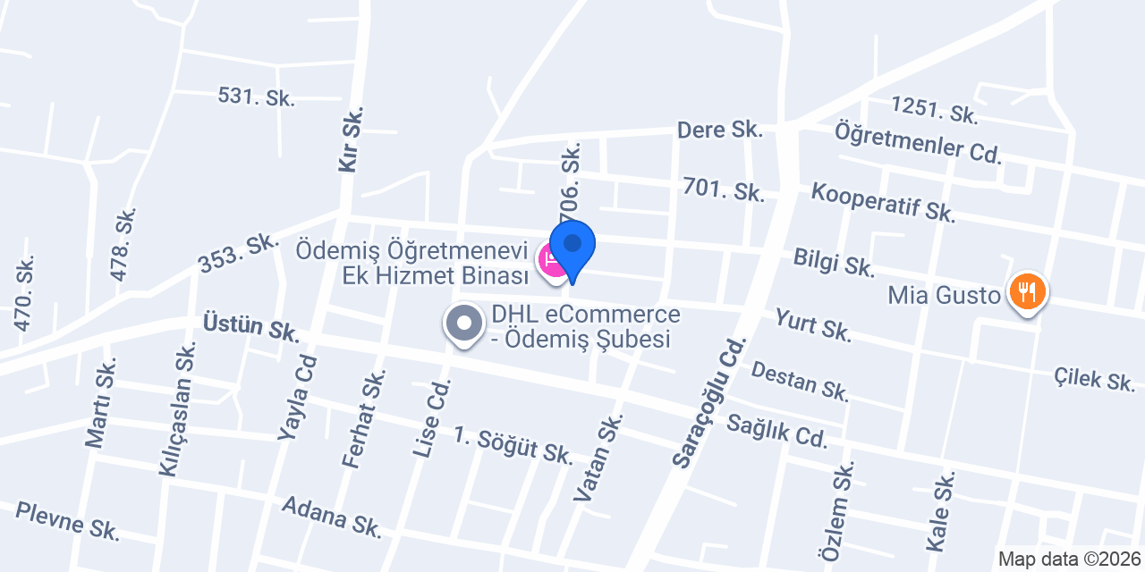 Yıldız Koltuk Döşeme konumu