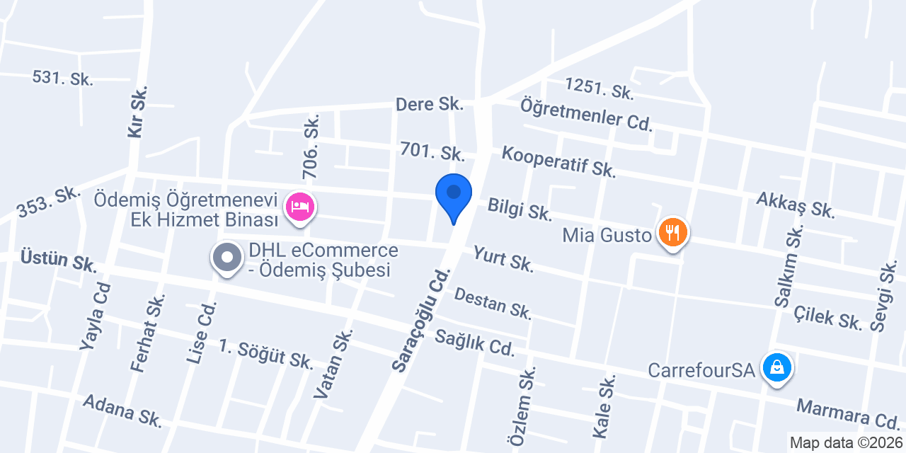Geyik Pizza&Burger Ödemiş konumu