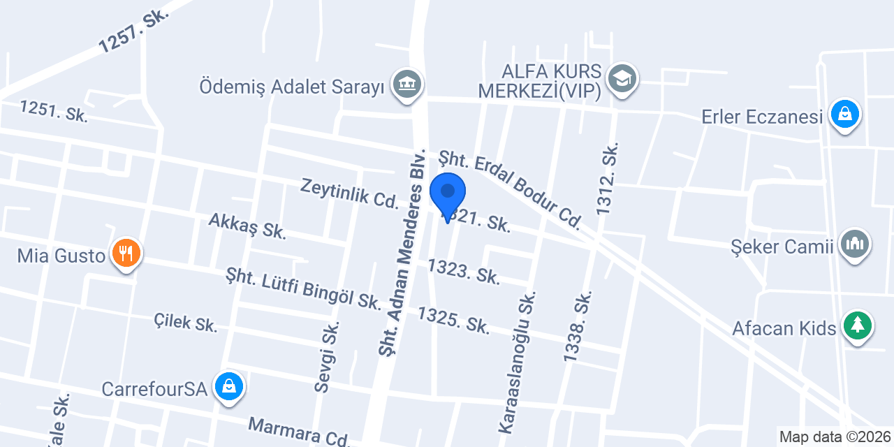 Ödemiş || AVUKAT AYŞE EMEL konumu