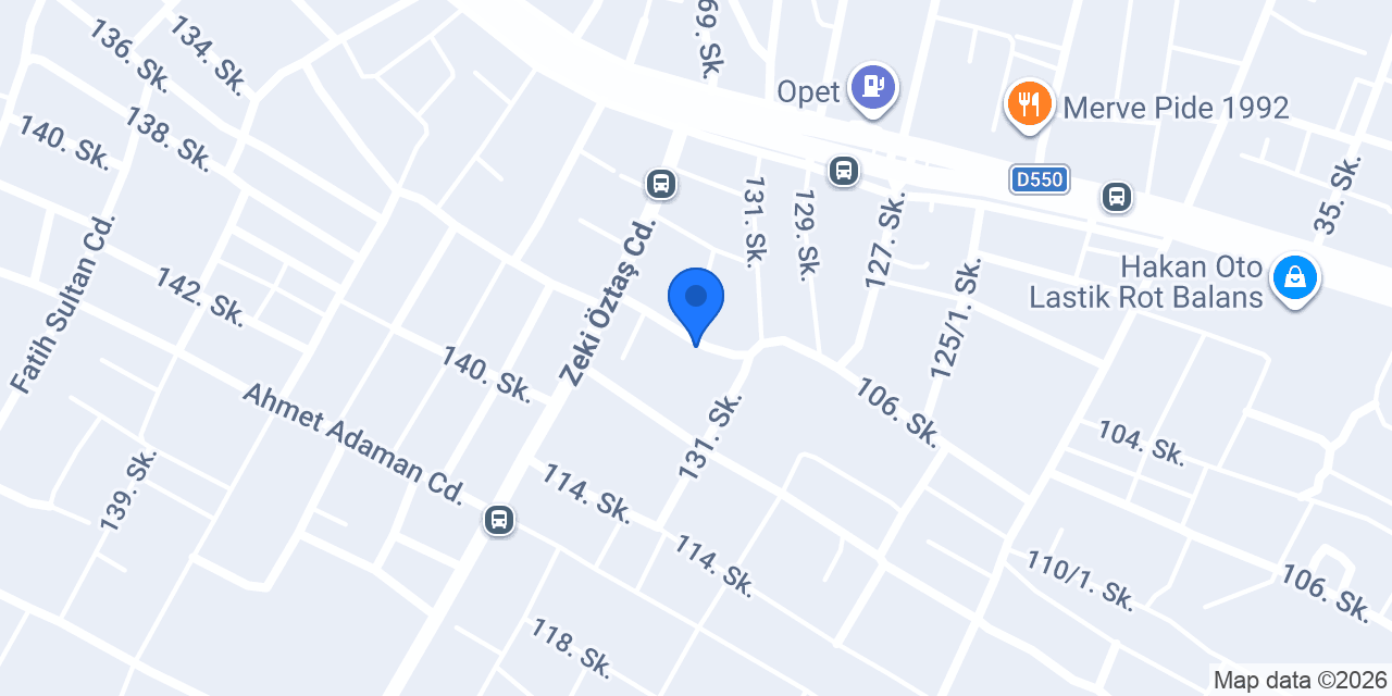 ayg Otomatik Kapı konumu