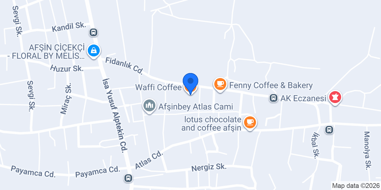 Waffi Coffee konumu