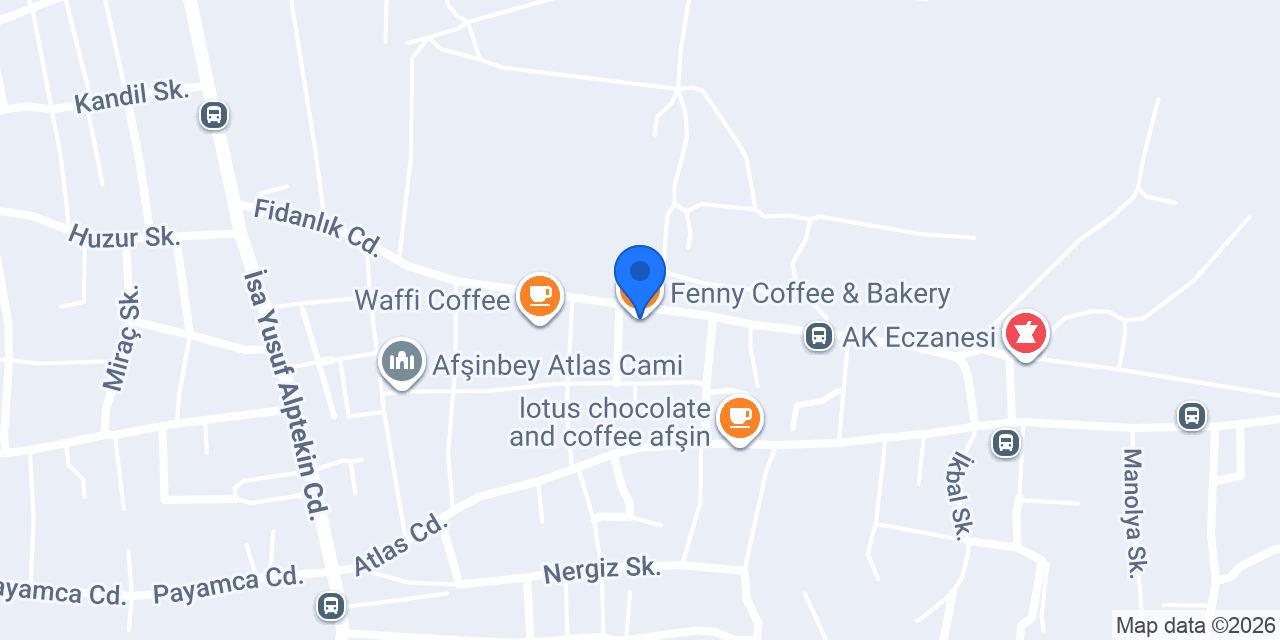 Fenny Coffee & Bakery konumu