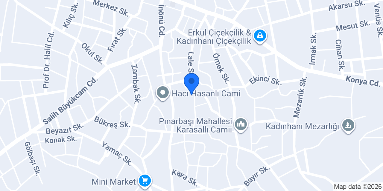 Özmen züccaciye konumu
