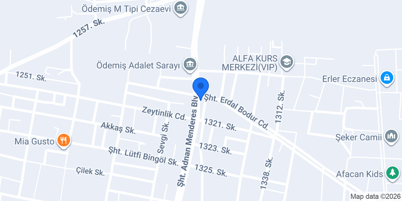 Diyetisyen Dirşah Taşlı | Ödemiş konumu