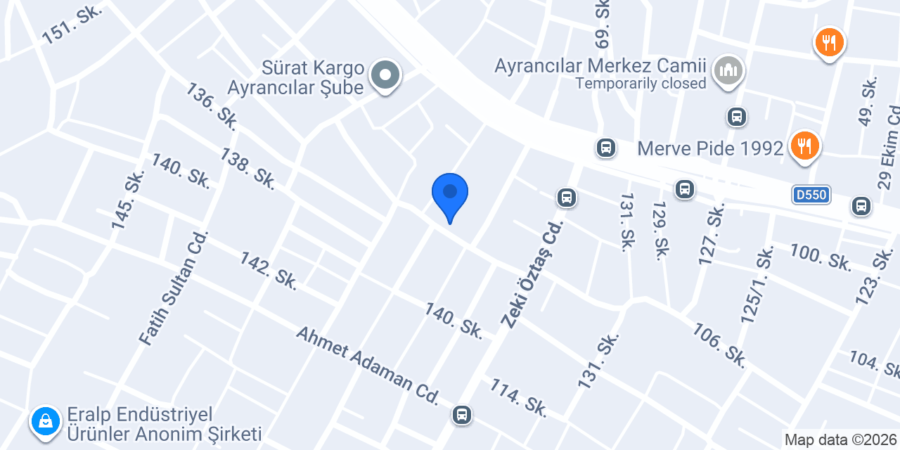 Güneş Koltuk konumu