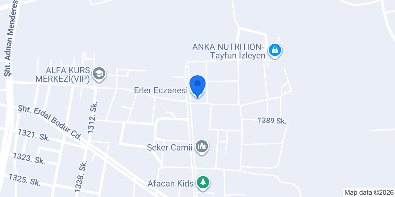 Erler Eczanesi konumu