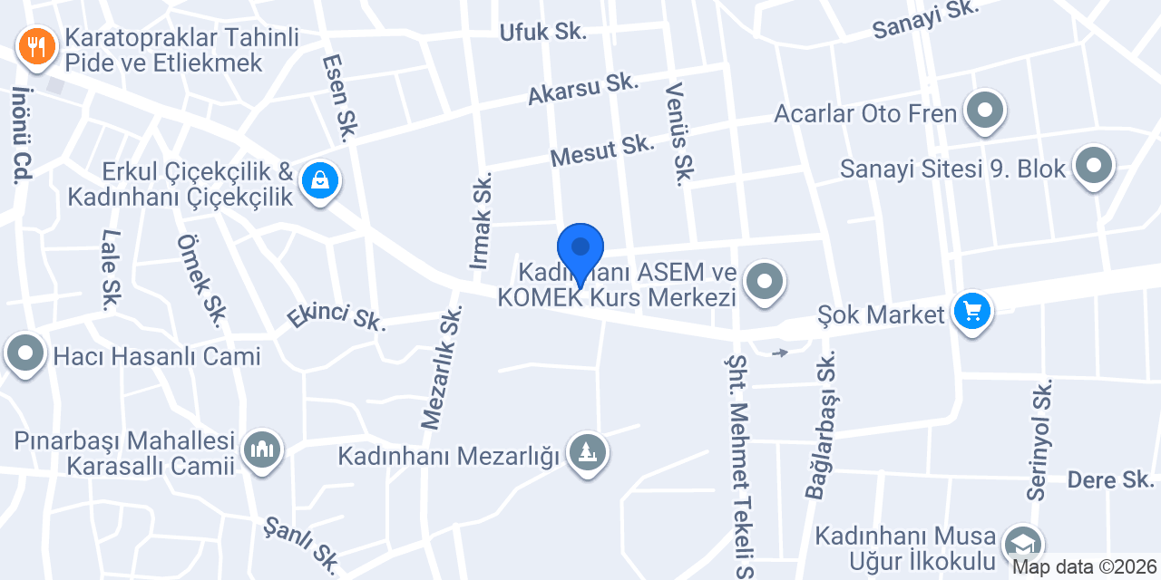 Moda Çeyiz Perde konumu