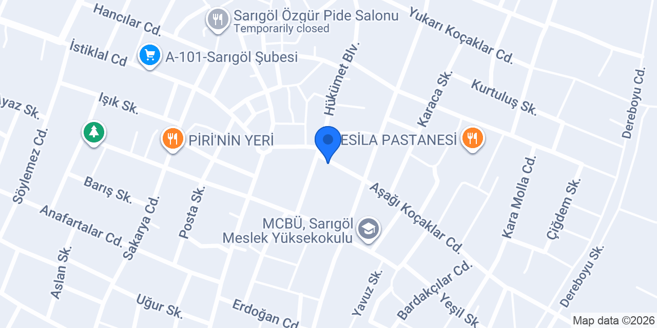 PAŞA SU TESİSAT konumu
