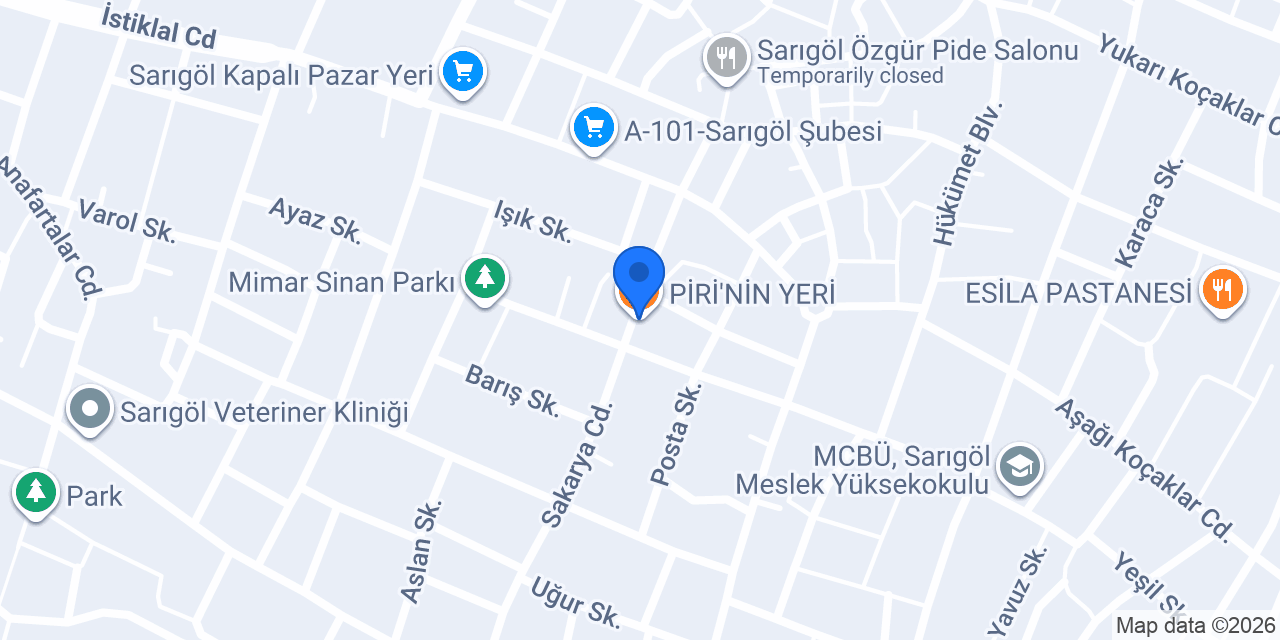 PİRİ'NİN YERİ konumu