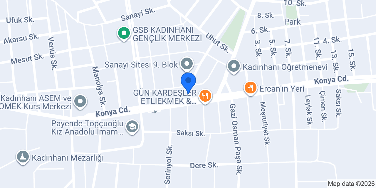 EBS MÜHENDİSLİK konumu