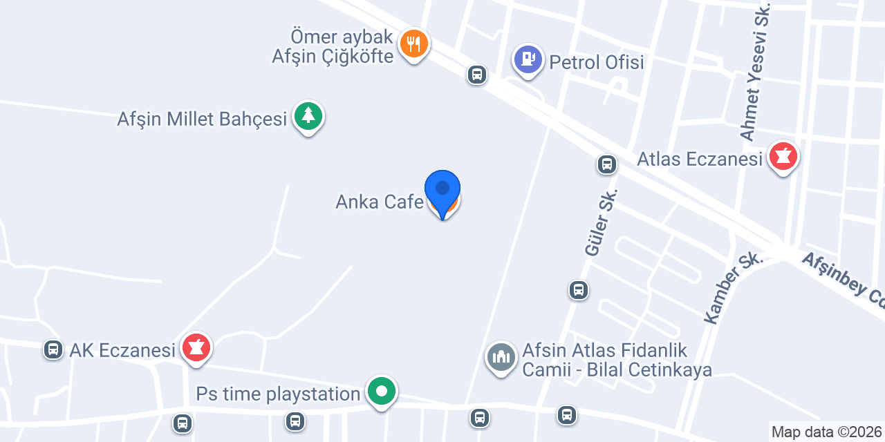 Anka Cafe konumu