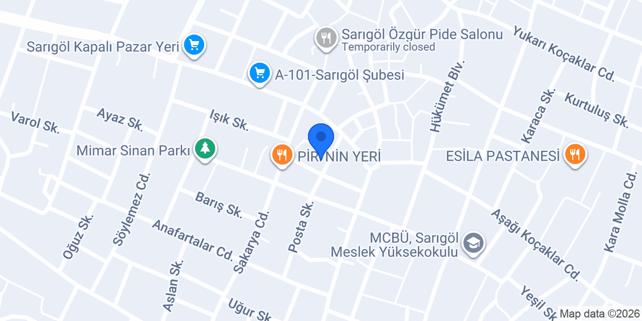 Hanımeli tuhafiye konumu