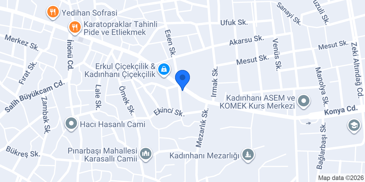 Romeron Parfüm Kadınhanı konumu