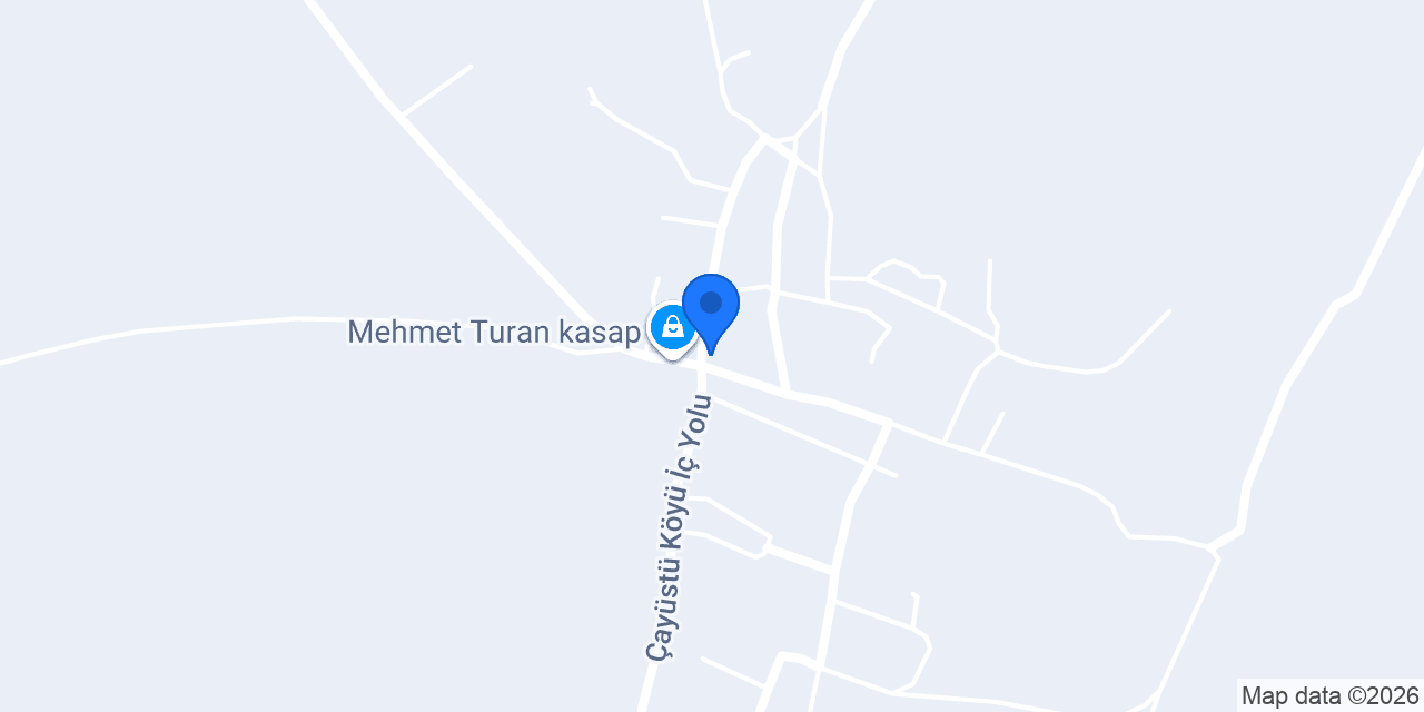 Turan kasap konumu
