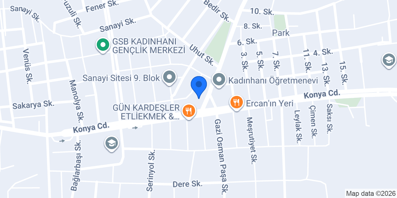 ORSA TİCARET konumu