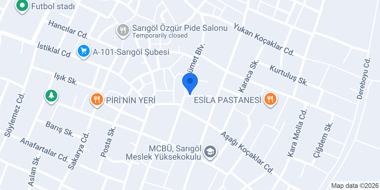 Sarıgöl Reklam konumu