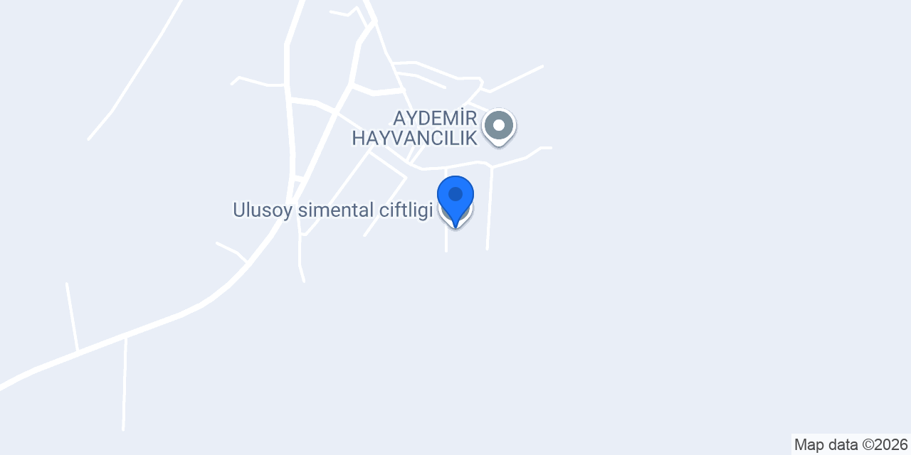 Ulusoy simental ciftligi konumu