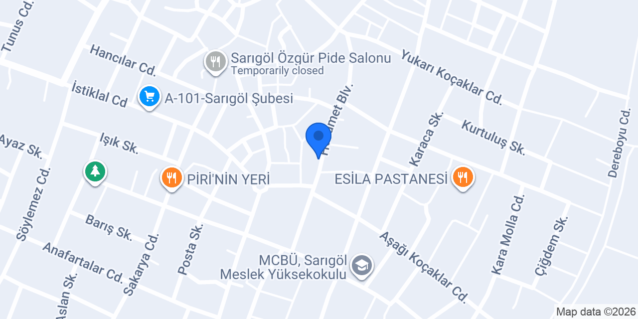 Akçay elektrik konumu