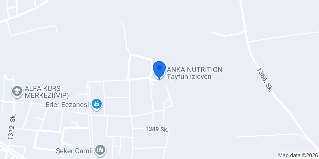 ANKA NUTRITION- Tayfun İzleyen konumu