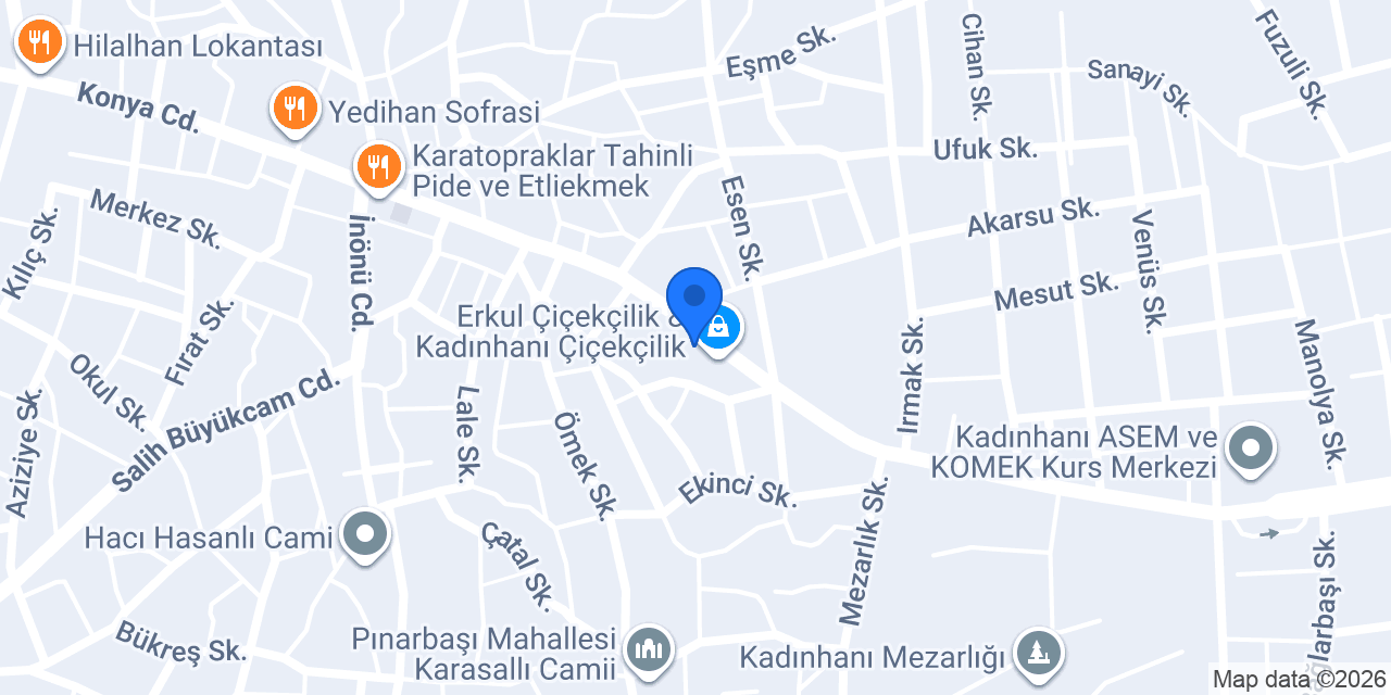 Pınar AVM konumu