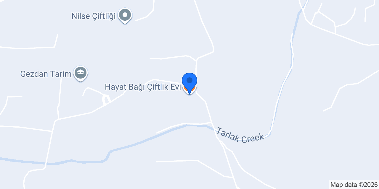 Hayat Bağı Çiftlik Evi konumu