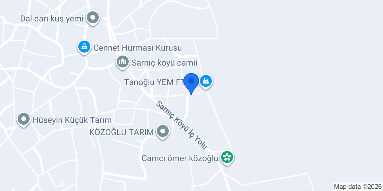 Tanoğluyem konumu