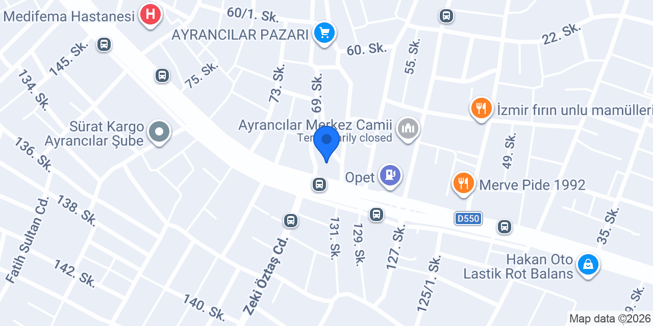 ÖZER SİGORTA konumu
