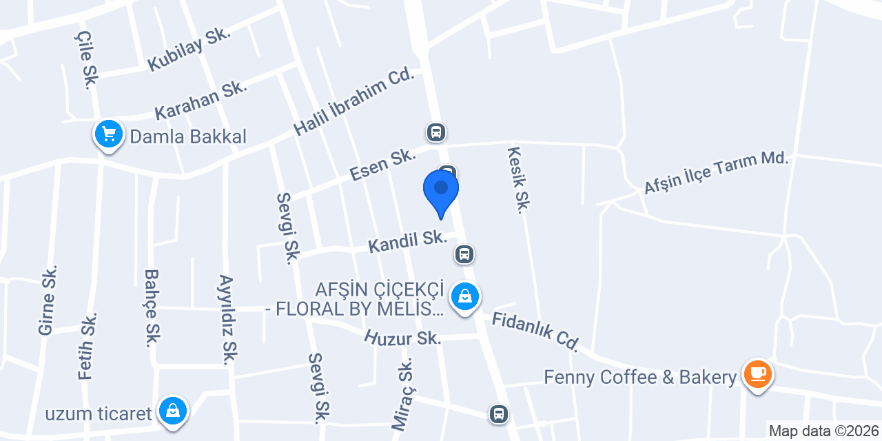 Av. Arb. Şeref Kırbıyık Hukuk Bürosu konumu